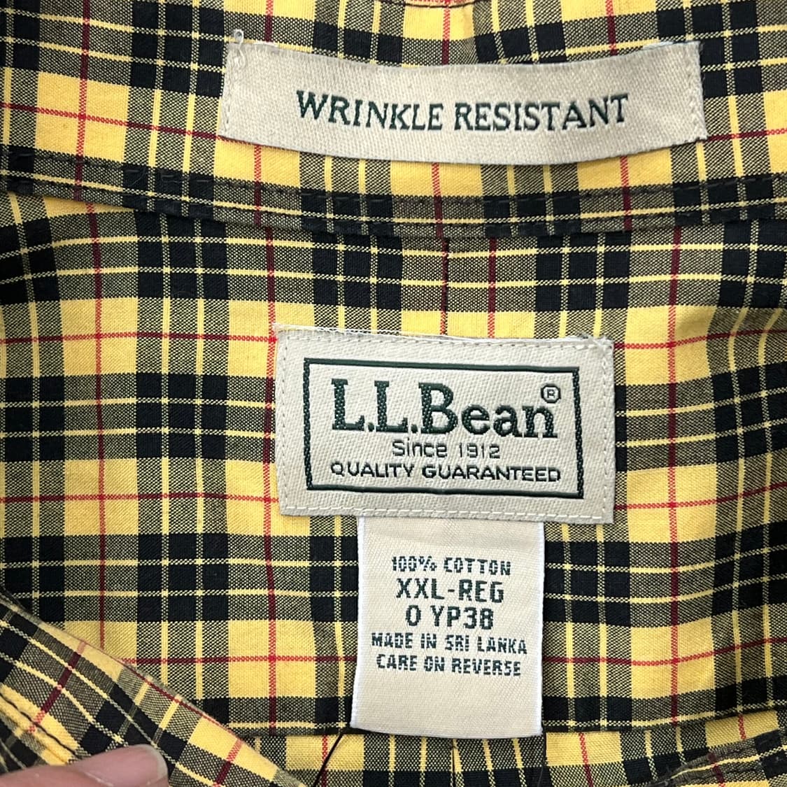 엘엘빈 워크 체크셔츠 s09552 상품이미지5