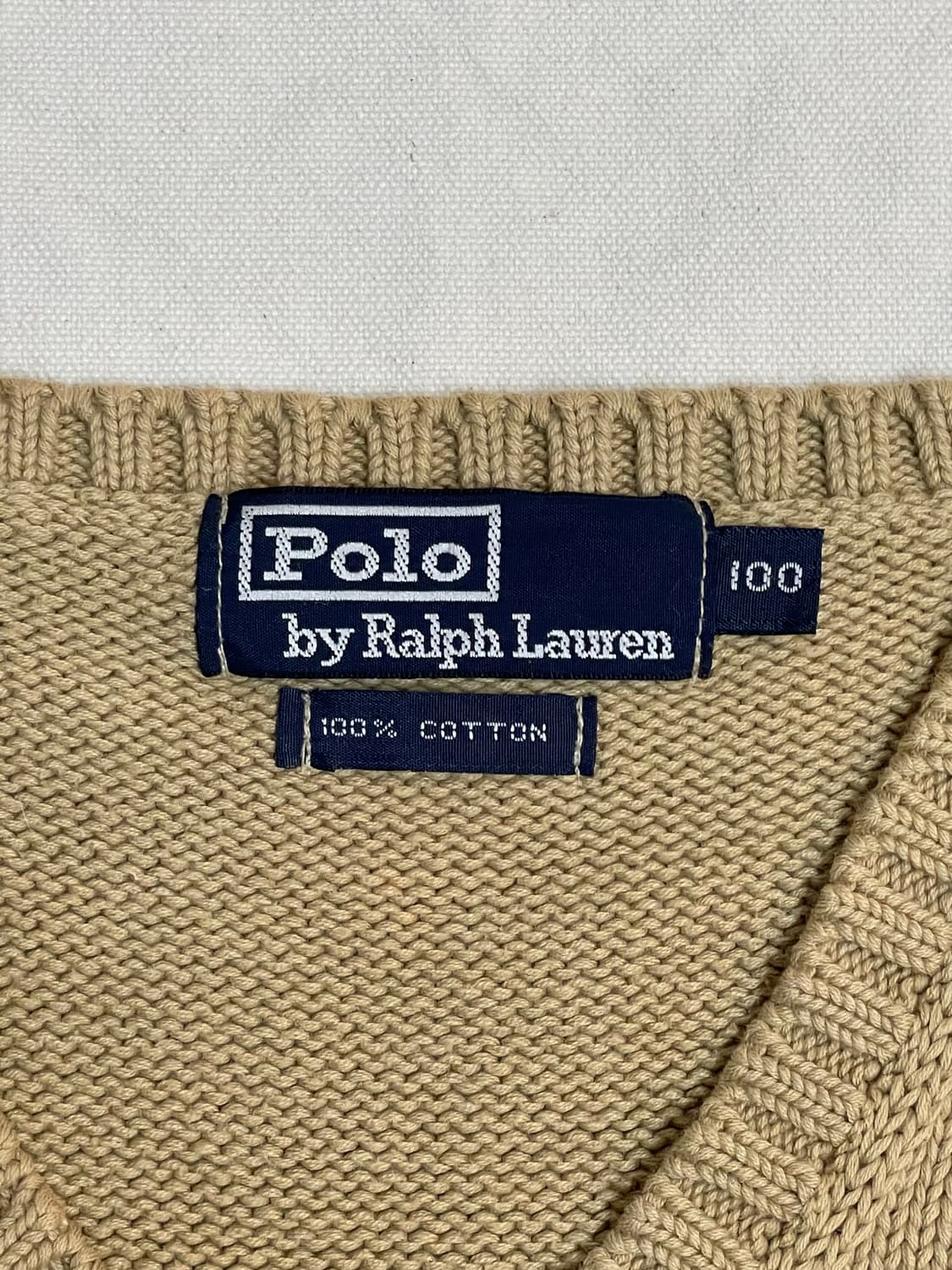 폴로 니트 베스트 상품이미지4