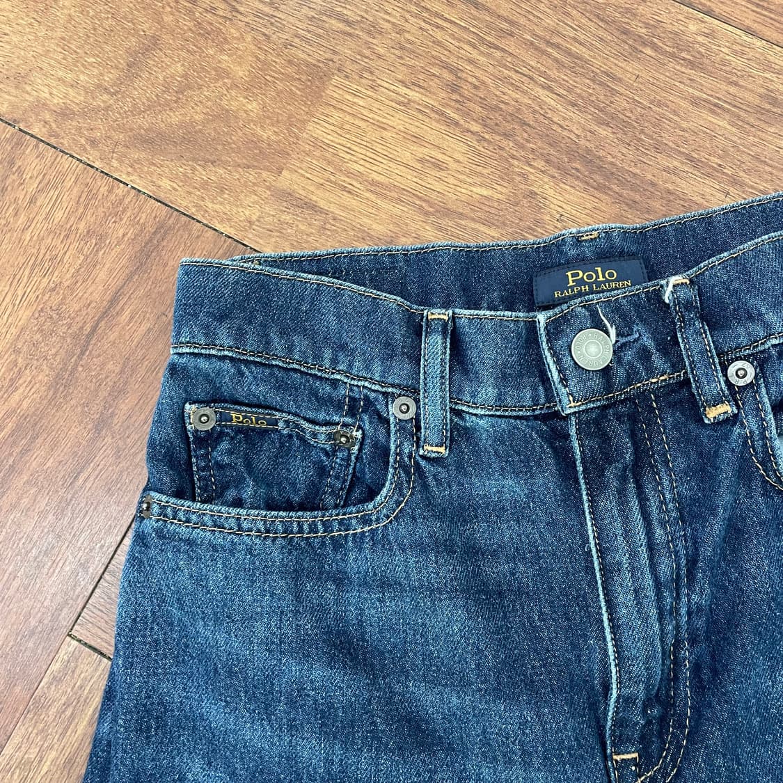 폴로 랄프로렌 와이드 부츠컷 데님팬츠 상품이미지2