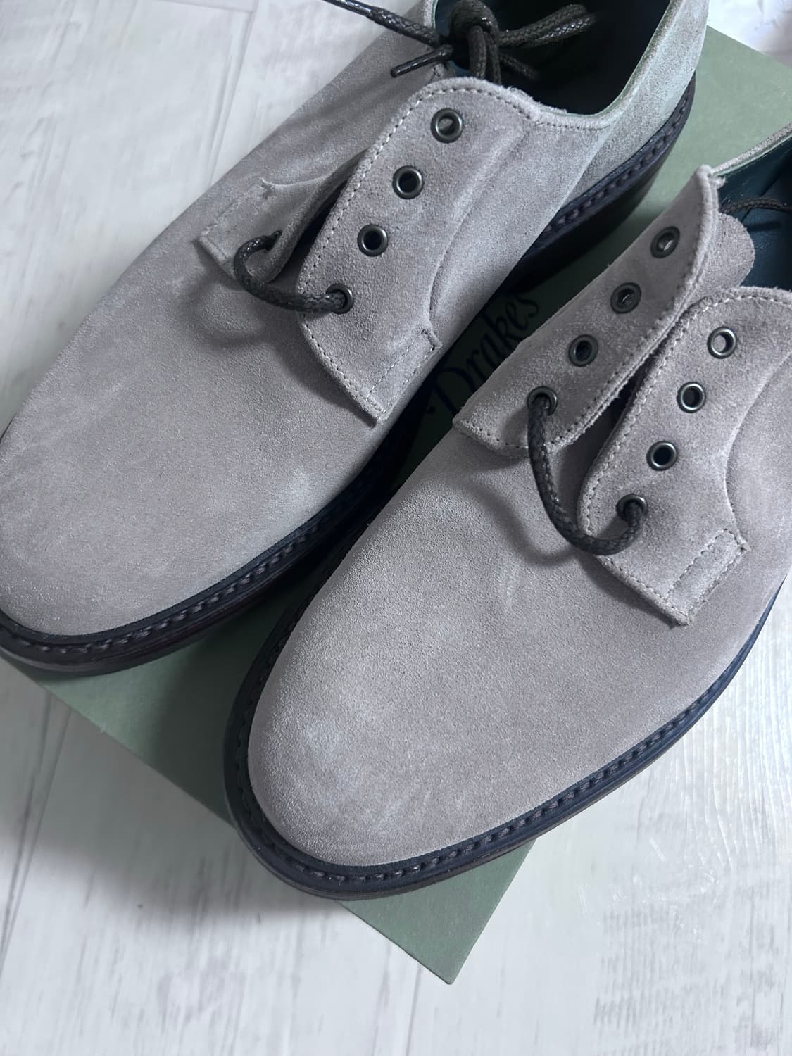 드레익스 x ALD 에메 레온 도르 스웨이드 더비 UK 8/US 8.5 상품이미지2