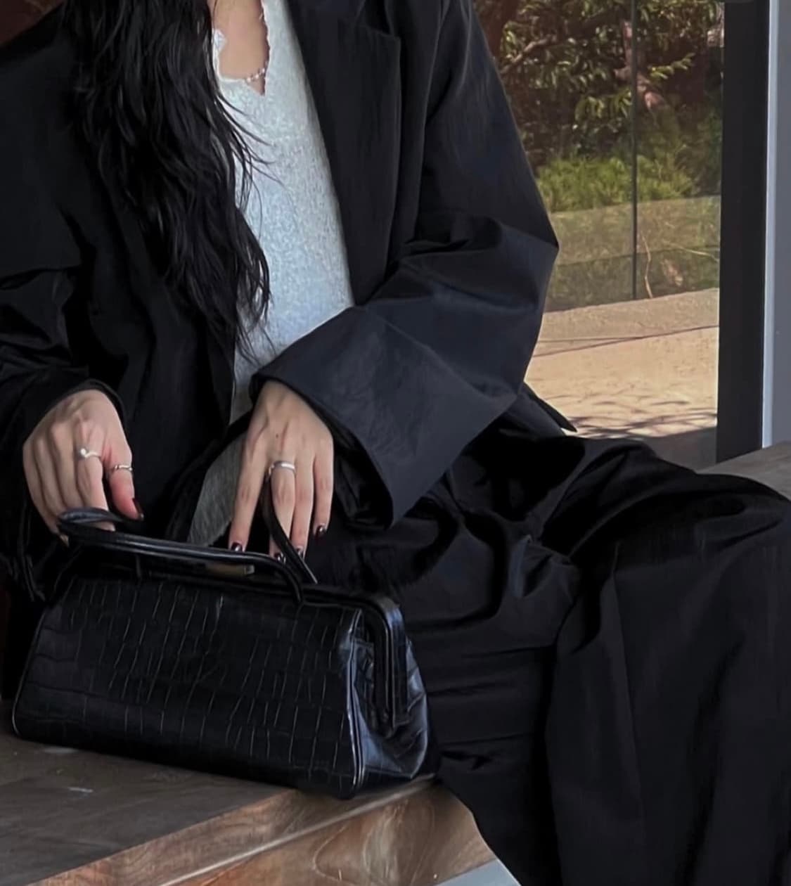 트리밍버드) 글로우 수트 팬츠 BK 3 상품이미지2