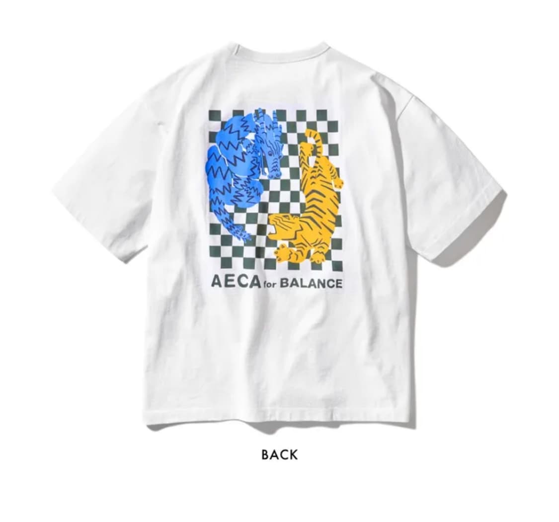 NECK AND NECK HALF SLEEVE TEE-WHITE 상품이미지2