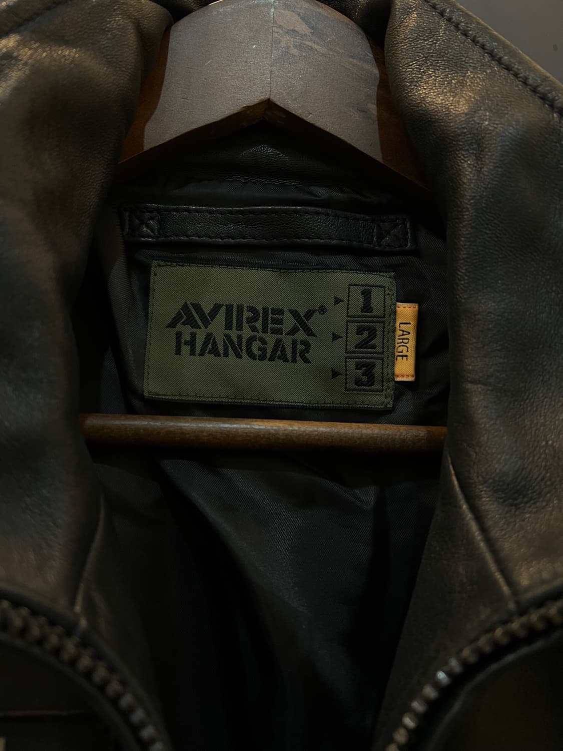 아비렉스 탑건 레더 자켓 상품이미지4