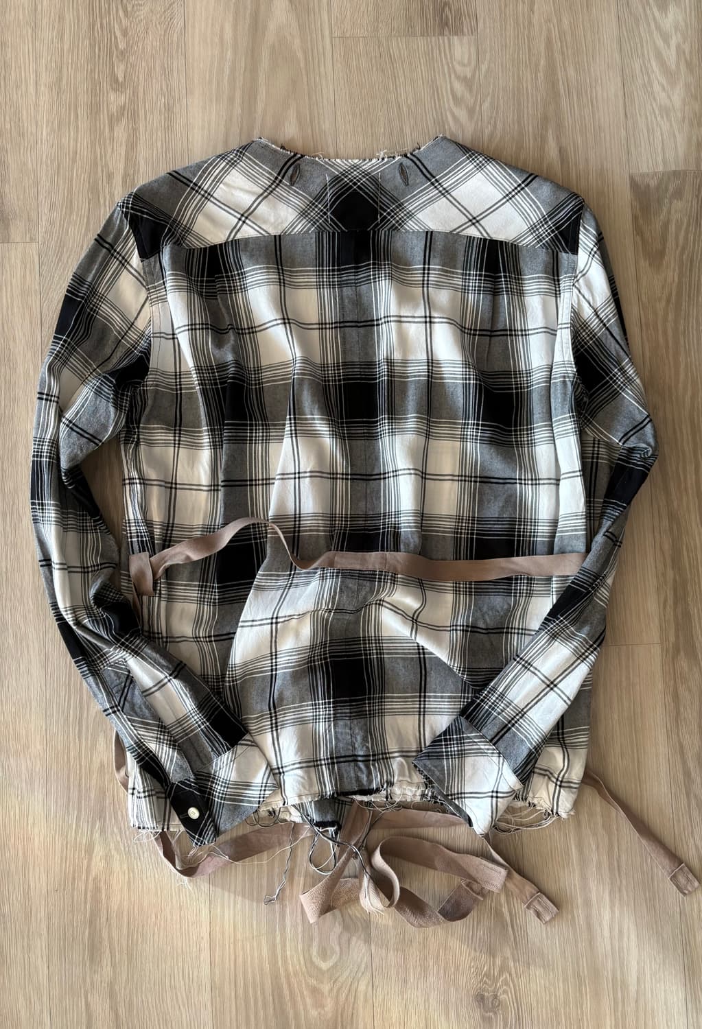 솔로이스트 17aw 카라리스 체크셔츠  상품이미지6