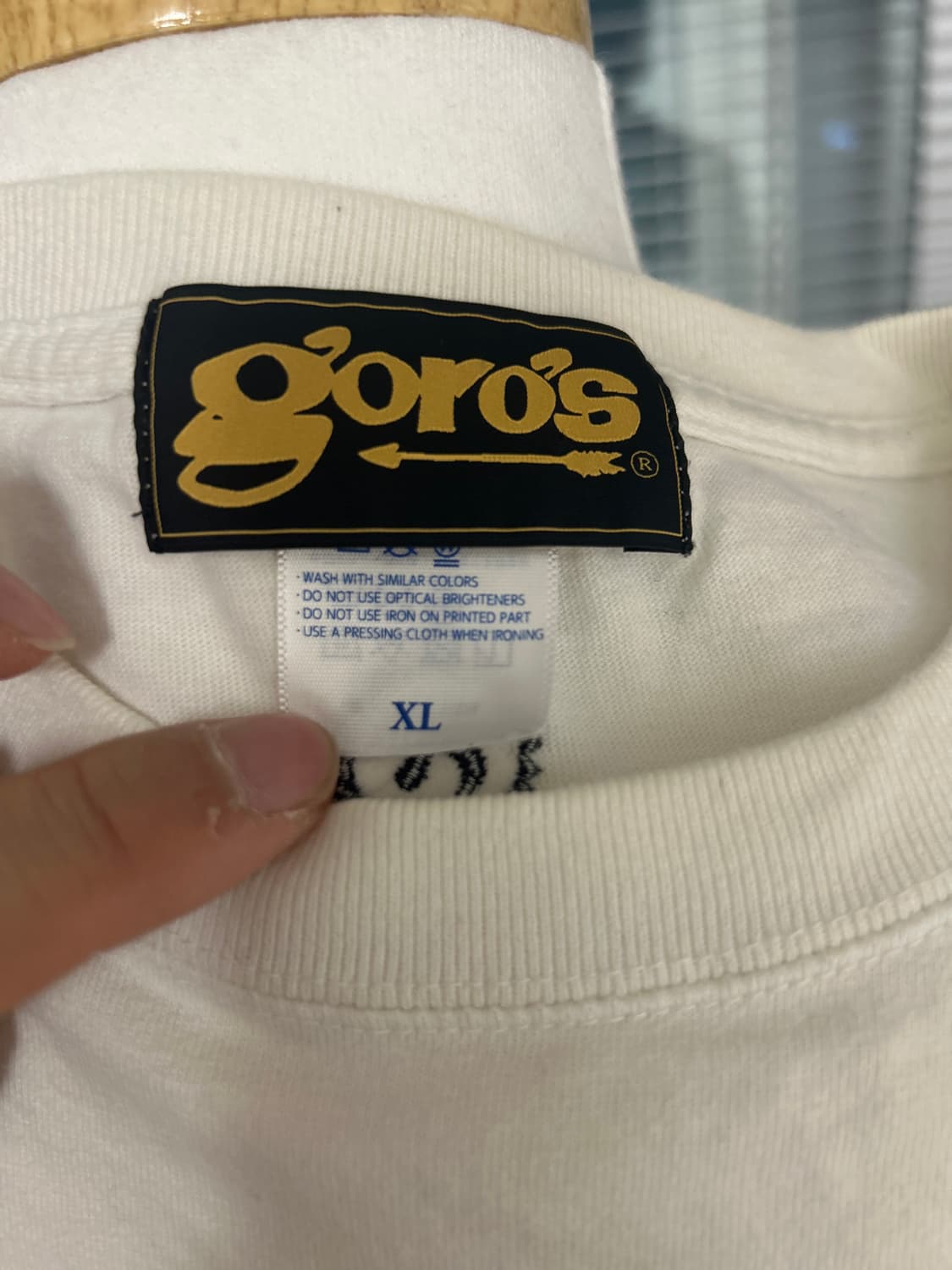 GOROS 고로스 오피셜 그래픽 반팔 티셔츠 XL 상품이미지7