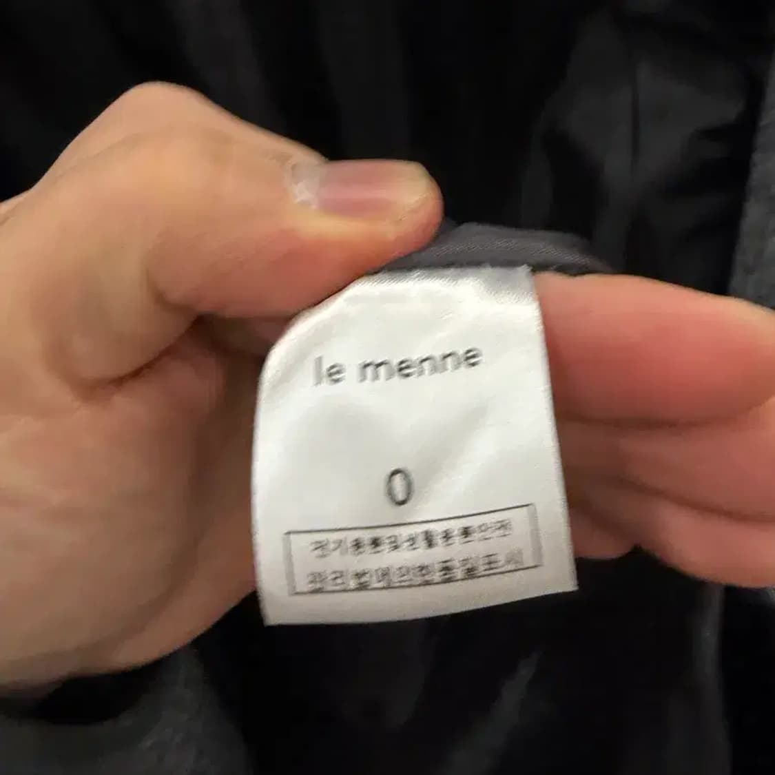르메네 회색 롱 코트 오버핏 상품이미지5