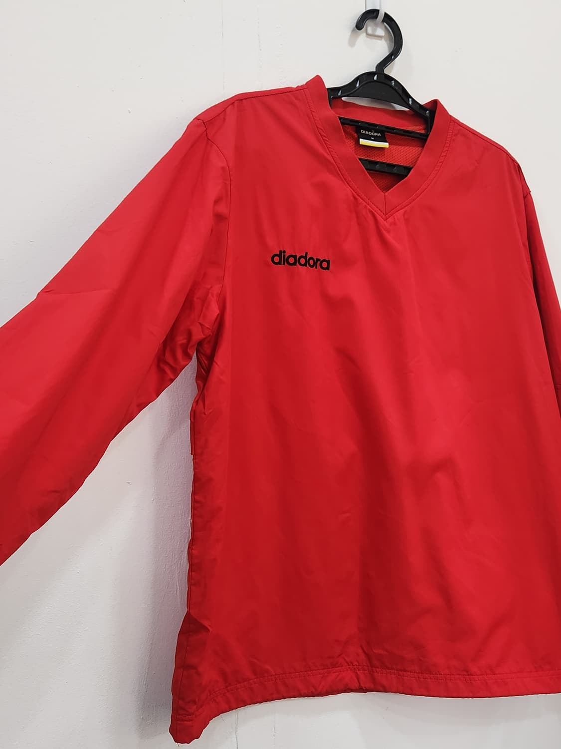 [M] 디아도라 웜업 브이넥 바람막이 긴팔티 여성 M 상품이미지3