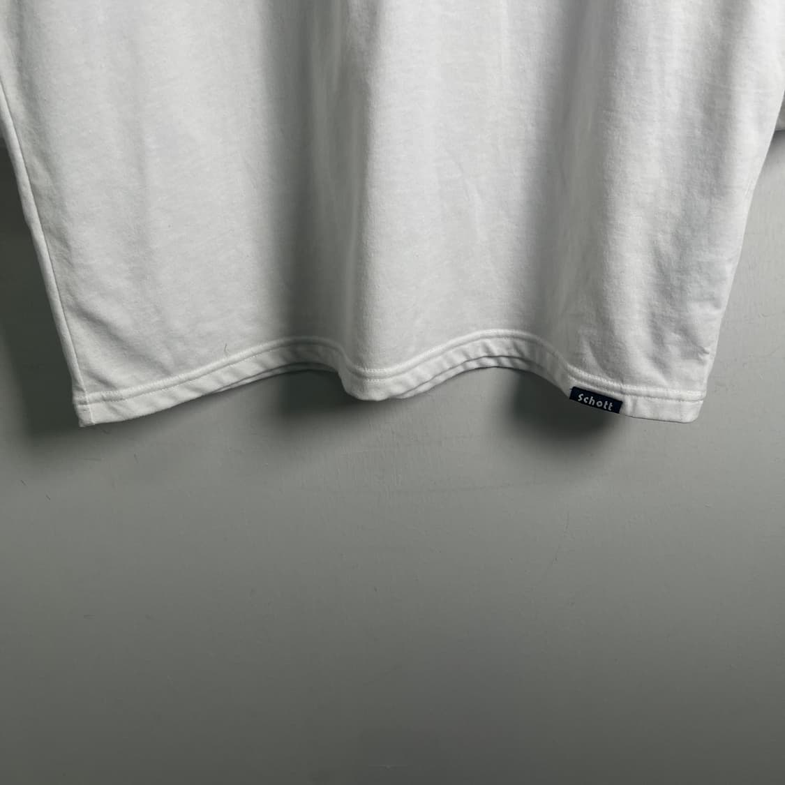 Schott 쇼트 화이트 7부 롱슬리브 M 상품이미지6