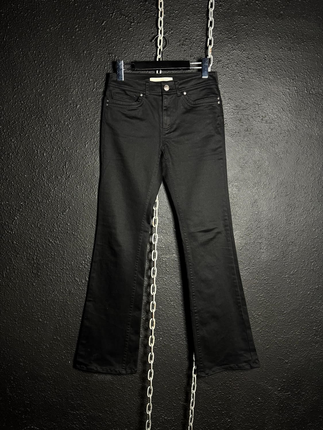 Black Boot-cut Pants  상품이미지1