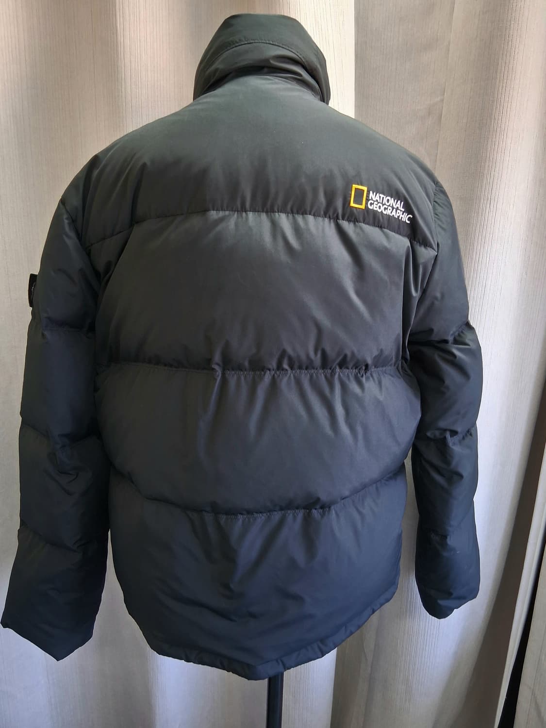 내셔널지오그래픽 숏패딩 카본 블랙 S/M#신품급 상품이미지4