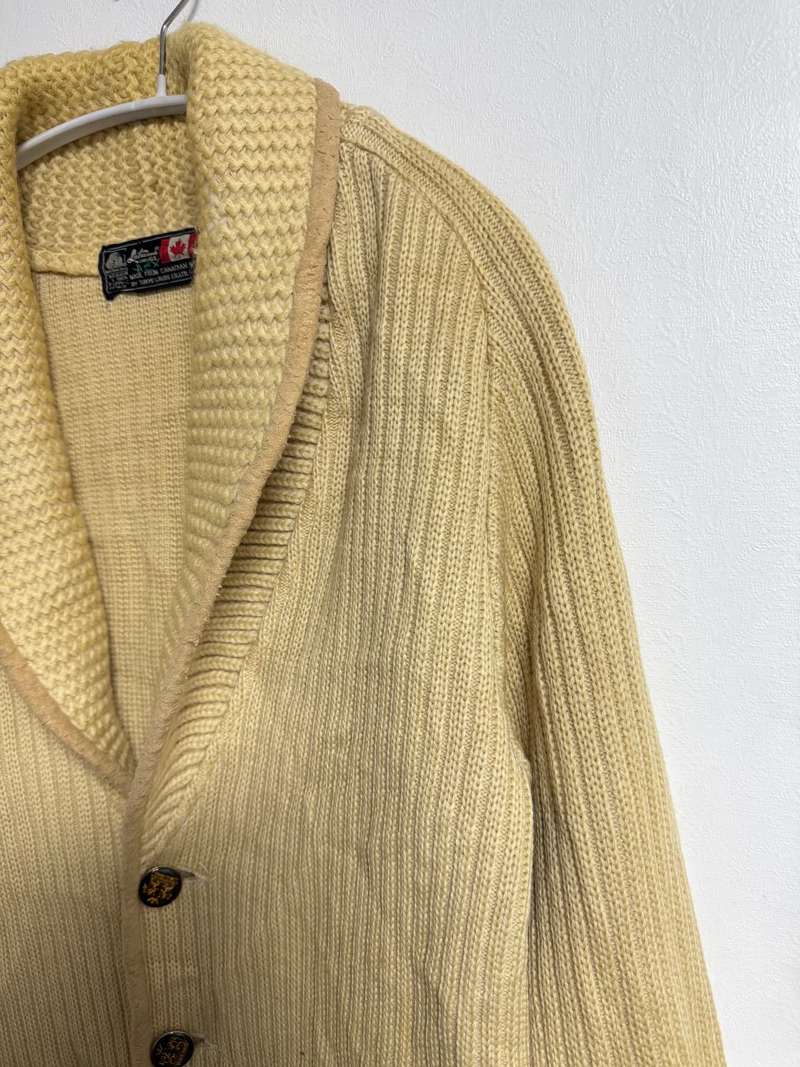 도쿄 크로스 라티사나 울 가디건 상품이미지3