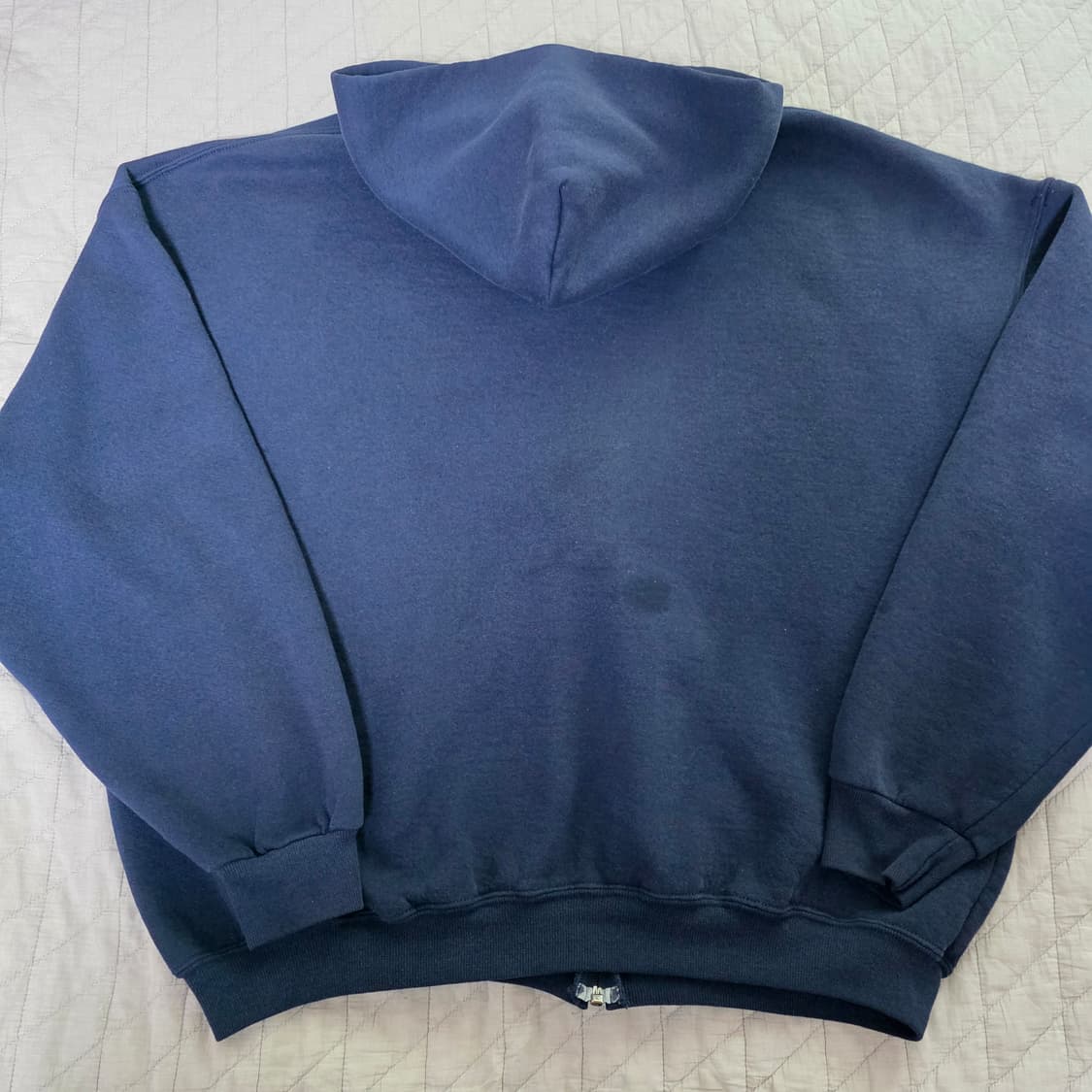 [XXL] 90s 빈티지 러셀 애슬레틱 후드집업 네이비 쿨컨디션 상품이미지5