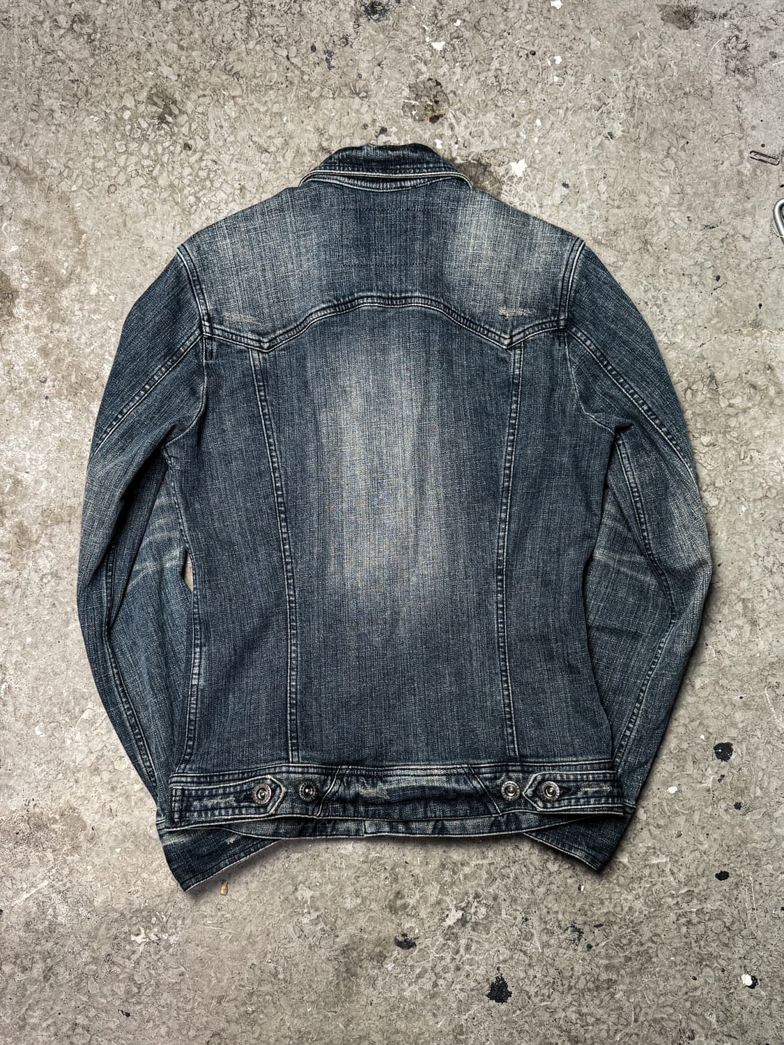 5351 POUR LES HOMMES – Washed Denim Jack 상품이미지10