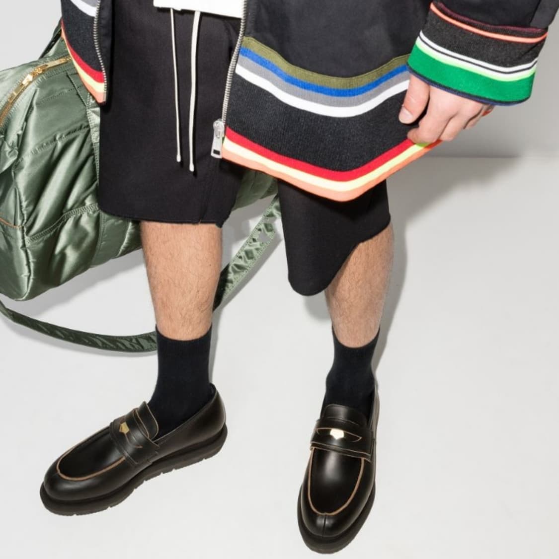 Sacai 사카이 레더 로퍼 42사이즈  상품이미지2