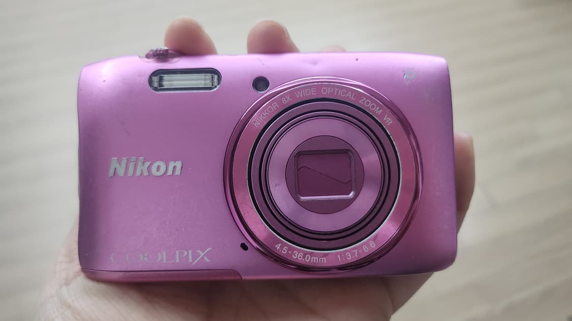 니콘 쿨픽스 s3600 핑크 nikon coolpix 상품이미지1