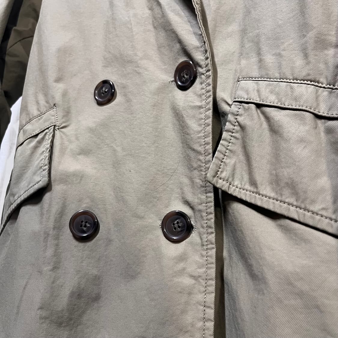 에이브릿지(a.bridge) 베이지 트렌치 무드 자켓(F) 상품이미지5