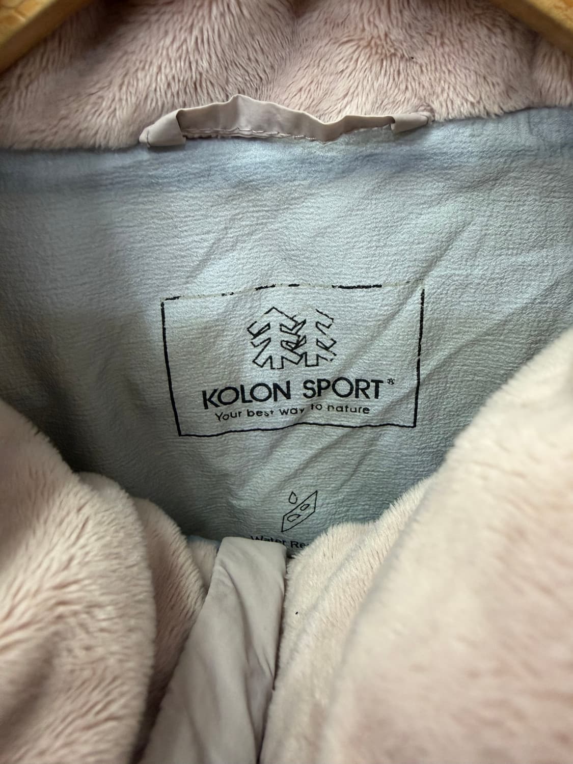 정품) 코오롱 여성 고어텍스 구스패딩 95 상품이미지6