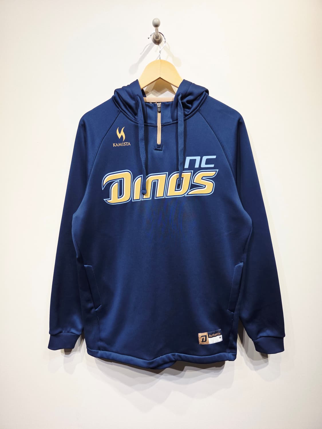 M. KAMISTA 카미스타 NC 다이노스 2017 어센틱 반집업 후드티 상품이미지2