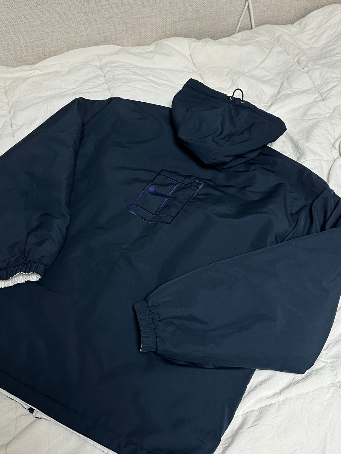 00s 나이키 테니스라인 리버시블 점퍼 라지 상품이미지3