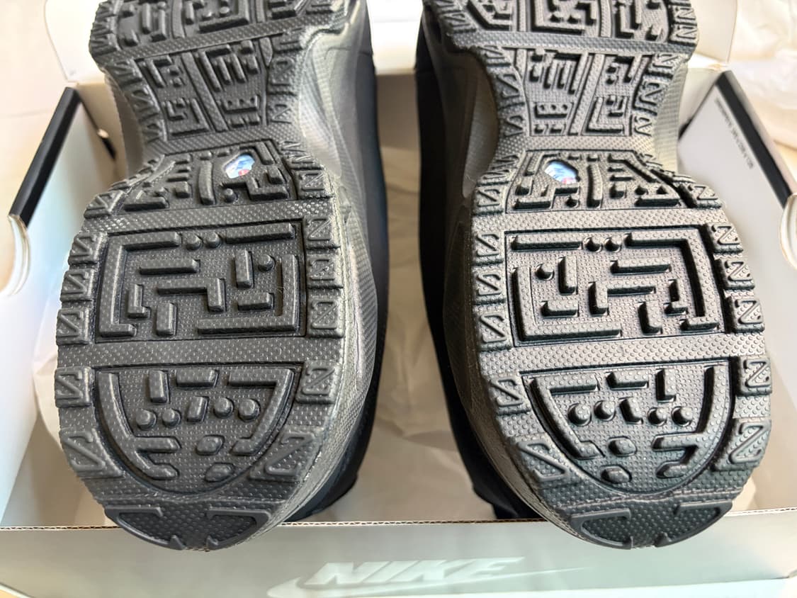 나이키 x 꼼데가르송 옴므 플러스 에어맥스 선더 SP 블랙 CDG x  상품이미지10