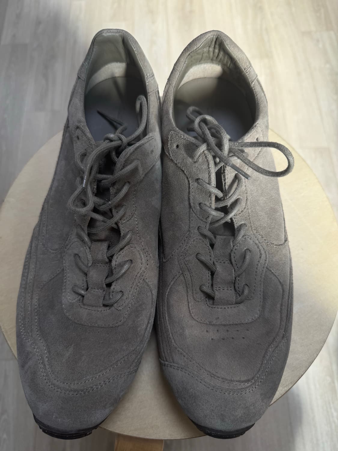 마시모두띠 스웨이드 피스 스니커즈 그레이 상품이미지1