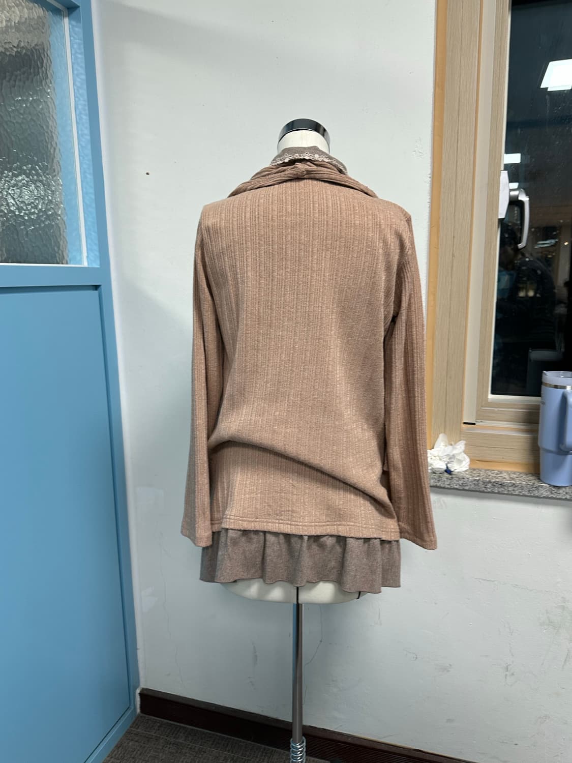 엑시즈팜 일본빈티지 모리 레이어드 상의 원피스  상품이미지2