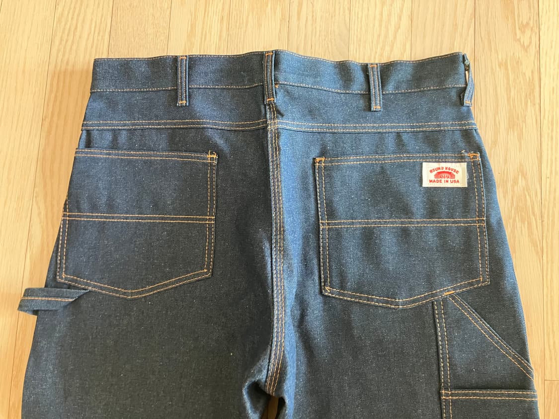 USA 라운드하우스 카펜터 데님 팬츠 34 ~ 35인치 워크웨어 아메카지 상품이미지7