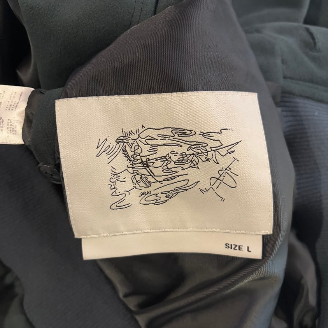 벌스데이수트 그린 블루종 자켓 상품이미지4