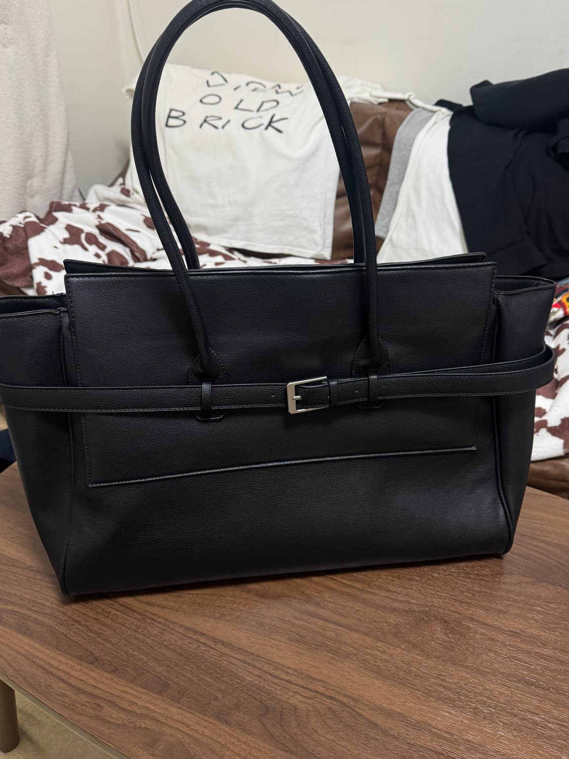 자라 벨트 토트백 상품이미지1