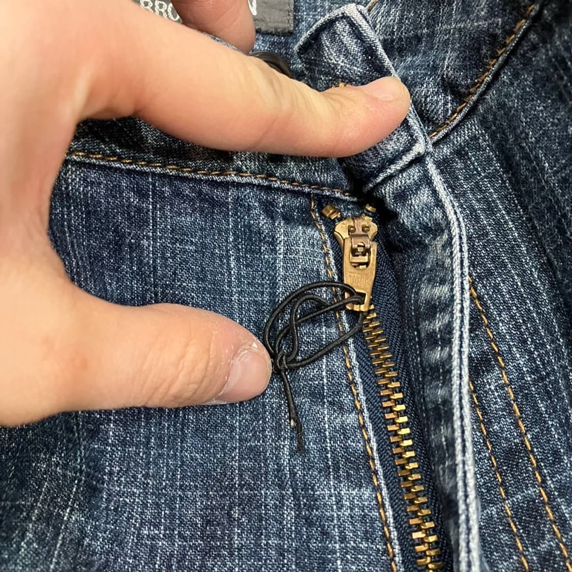 사이드 디테일 데님팬츠 상품이미지4