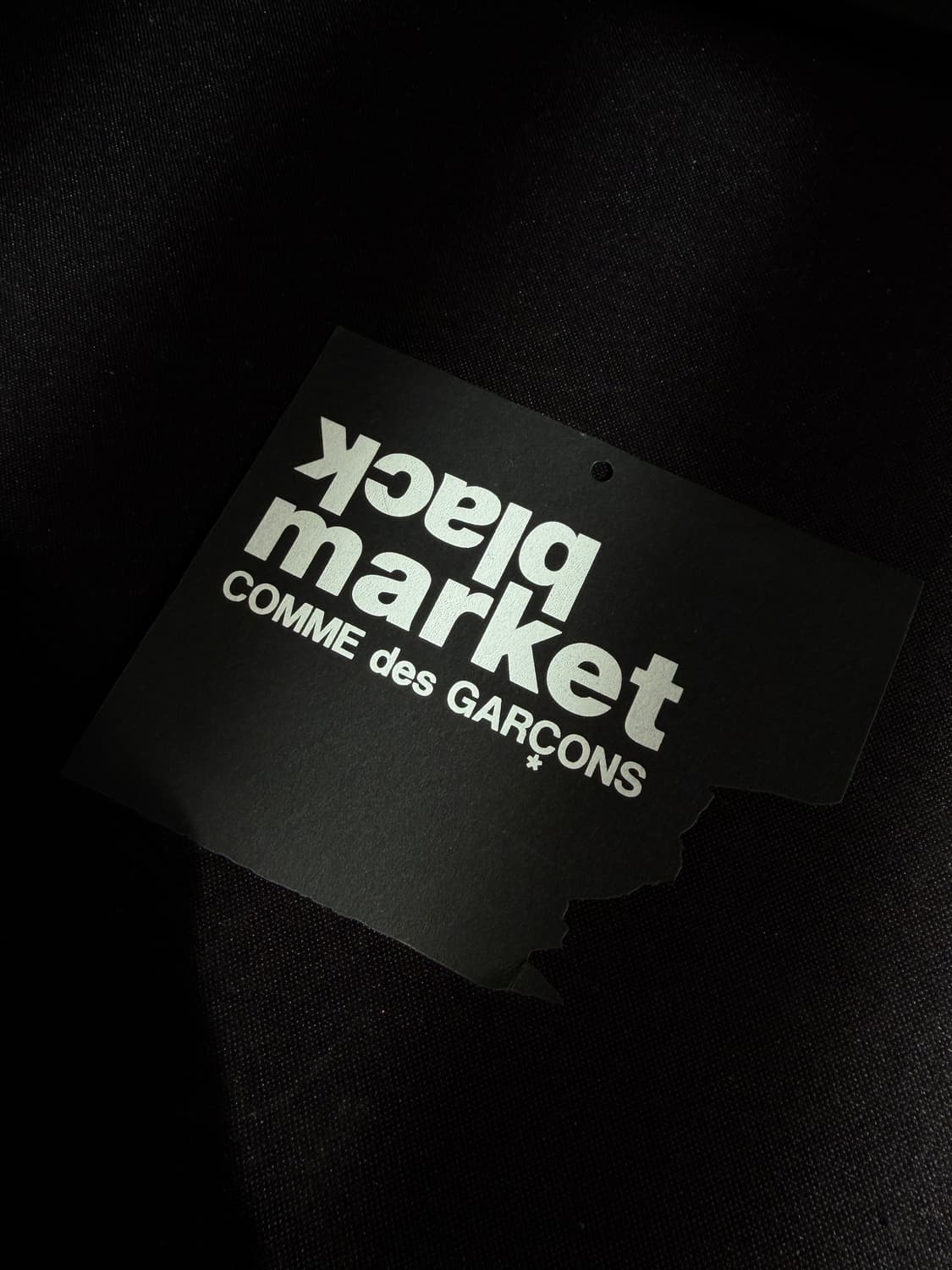 꼼데가르송 블랙마켓 pvc토트백 상품이미지7