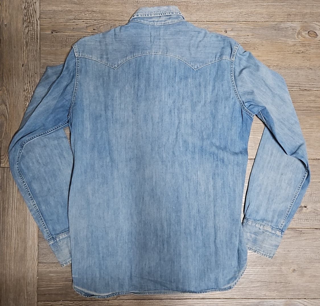 리바이스 LVC 1955 쏘우투스 데님 셔츠 S 상품이미지2
