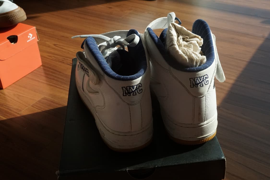 나이키 에어포스1 하이 NYC 285사이즈 상품이미지4