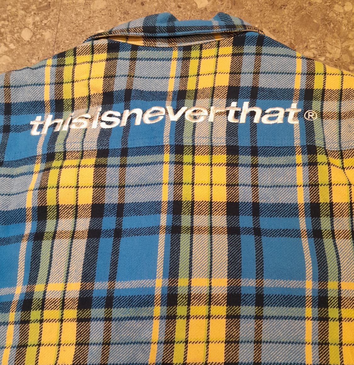 💥디스이즈네버댓 자수 체크셔츠 (S) 
 상품이미지8