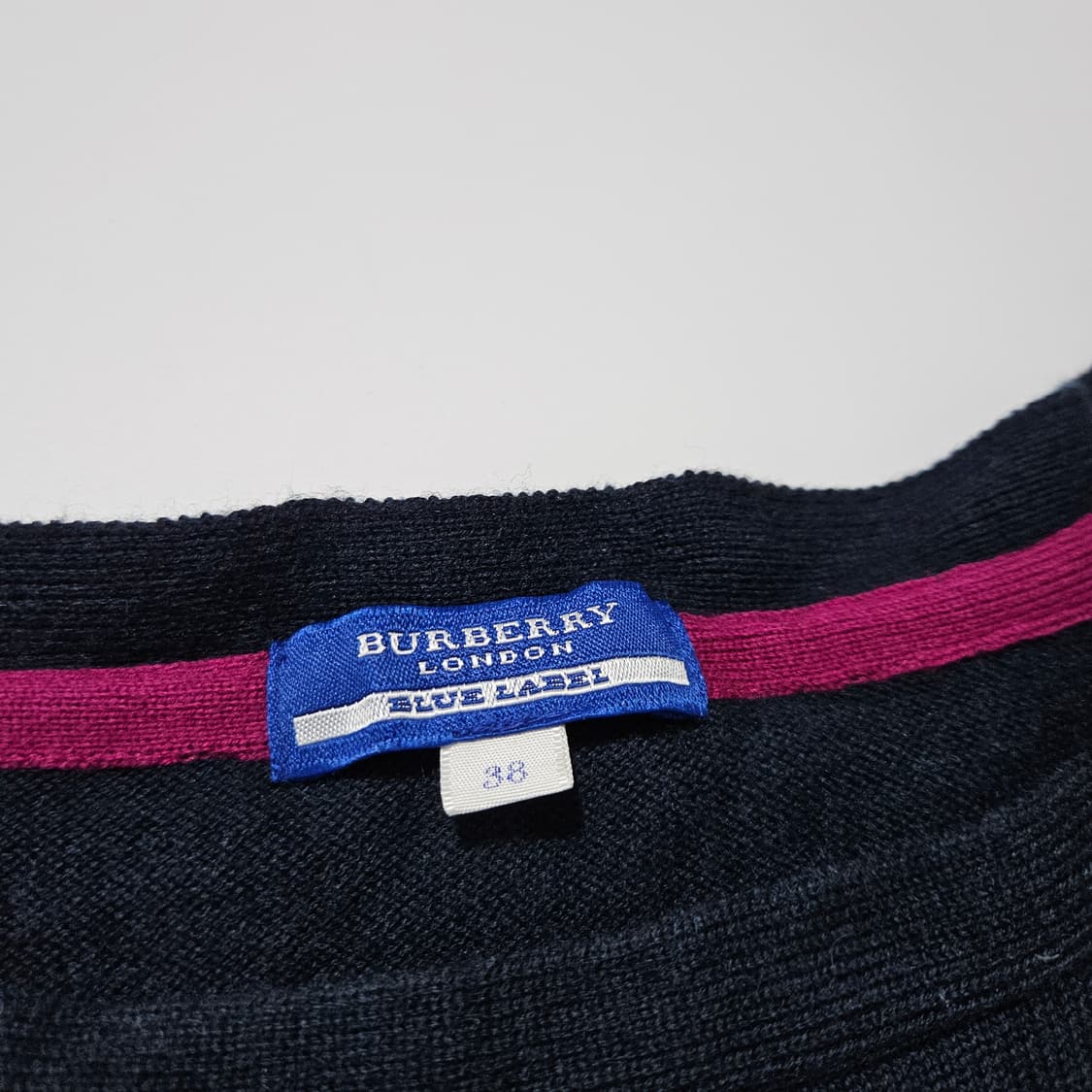 버버리 블루라벨 네이비 니트 원피스[38] 상품이미지3