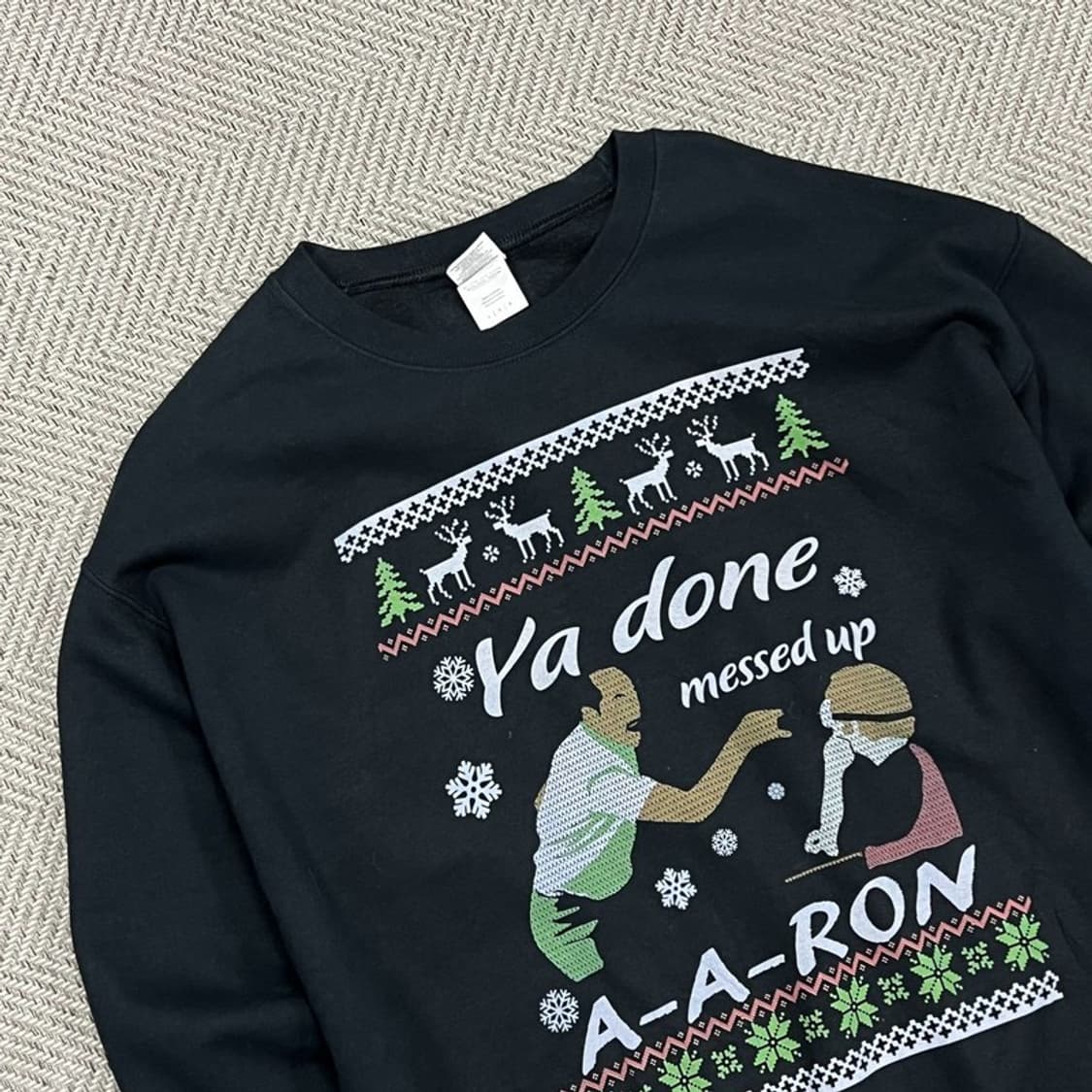 길단 크리스마스 스웻셔츠 v0915 상품이미지3