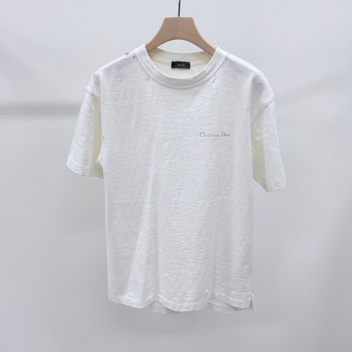 [S+급/XS] 디올 꾸뛰르 빈티지 반팔 티셔츠 블랙 상품이미지1