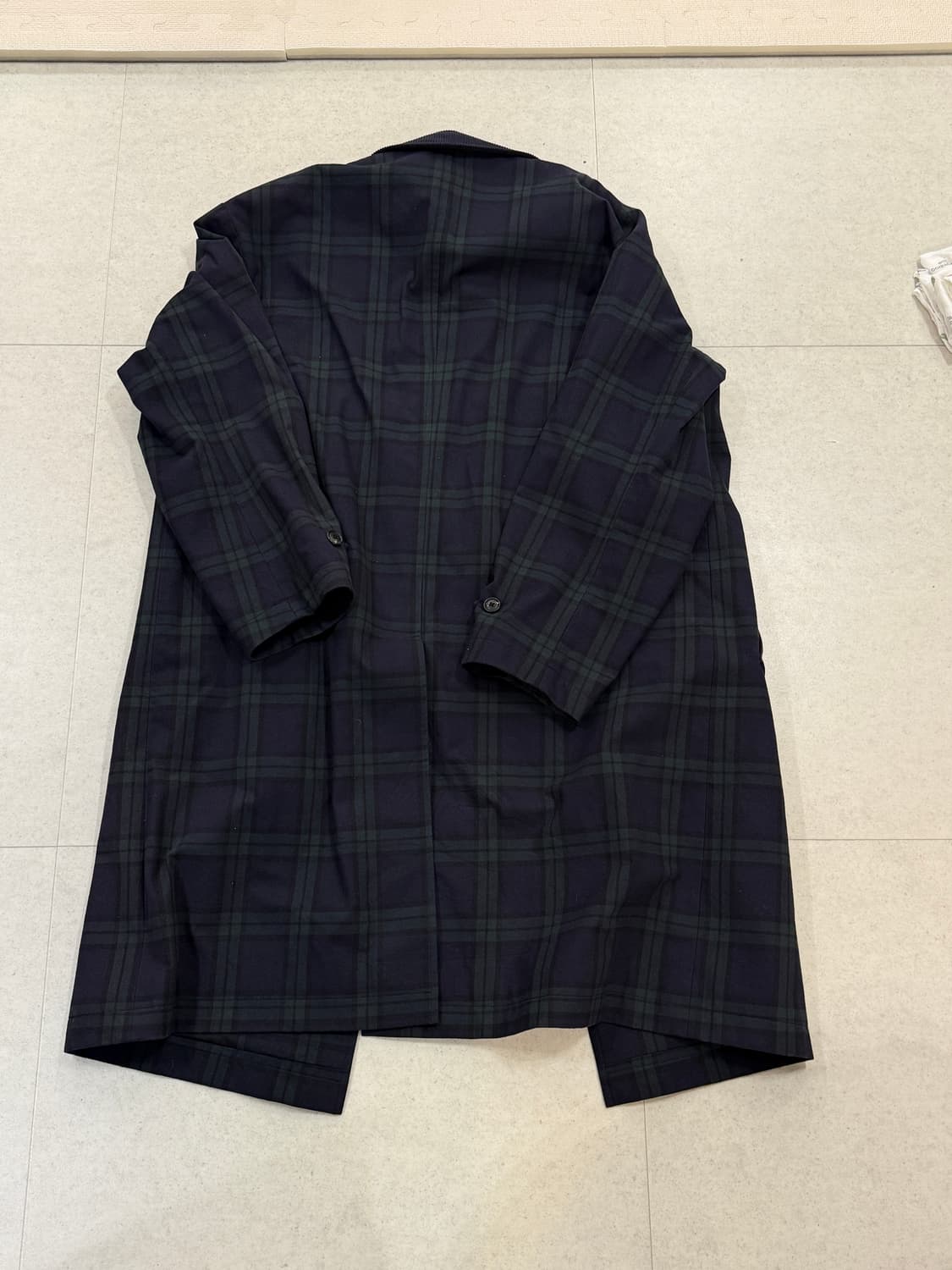 킥더빗 맥코트 블랙와치 L 상품이미지4