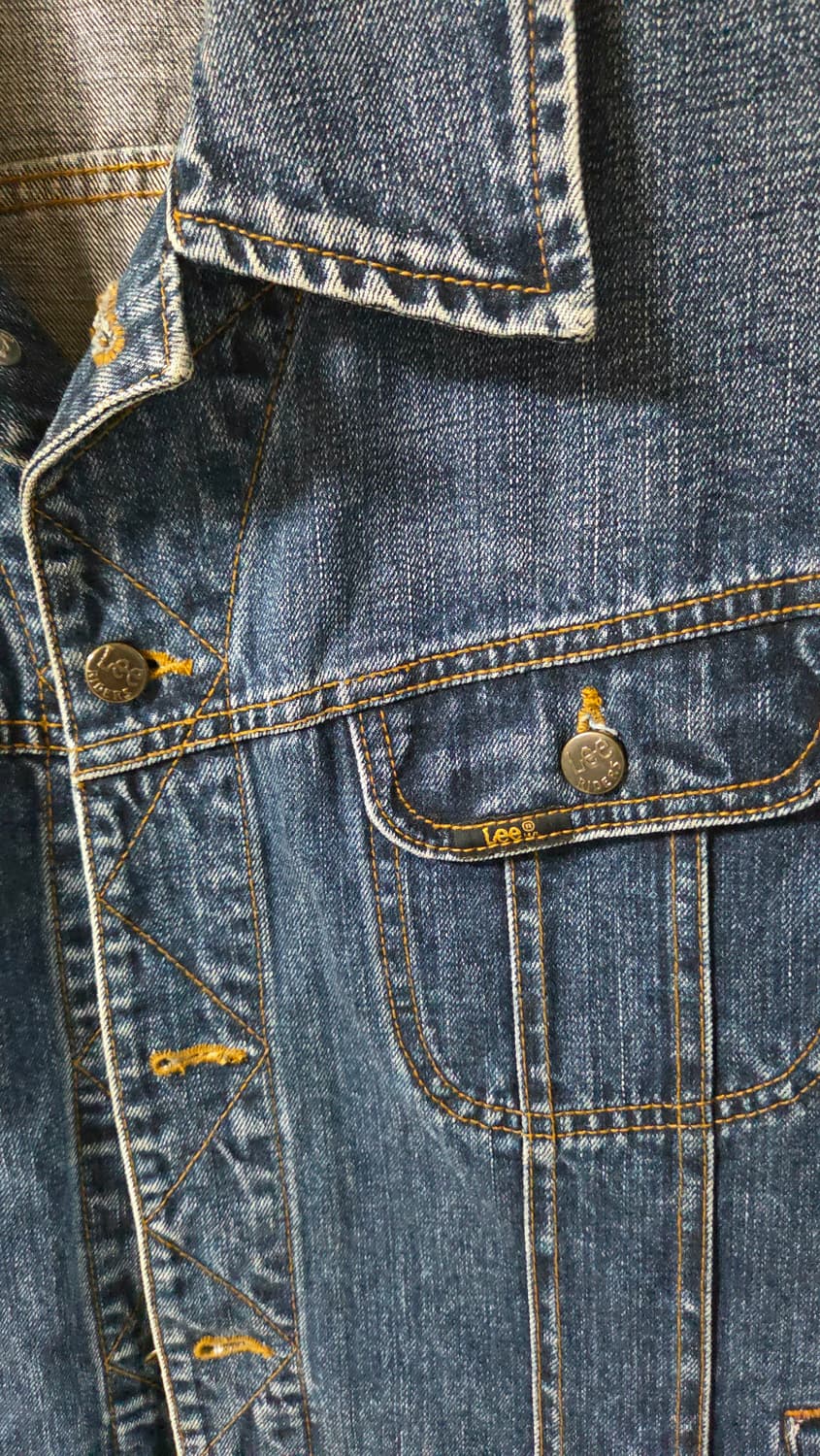 (착샷) LEE 리 트러커 데님 자켓 레트로 상품이미지4