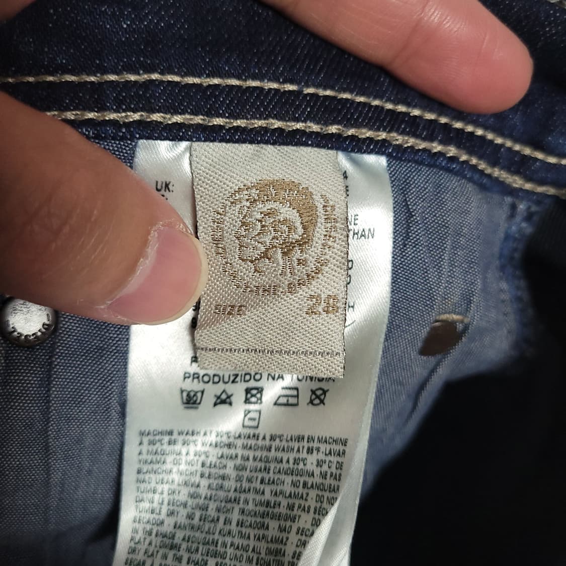 (30) DIESEL 디젤 청바지 데님 팬츠 W28 L32 상품이미지7