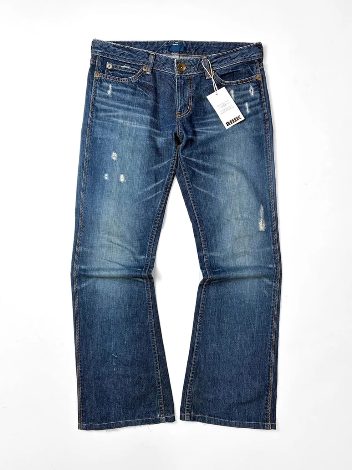 Something 00s 재팬 비너스 세미 데님 팬츠 PN5452 상품이미지1