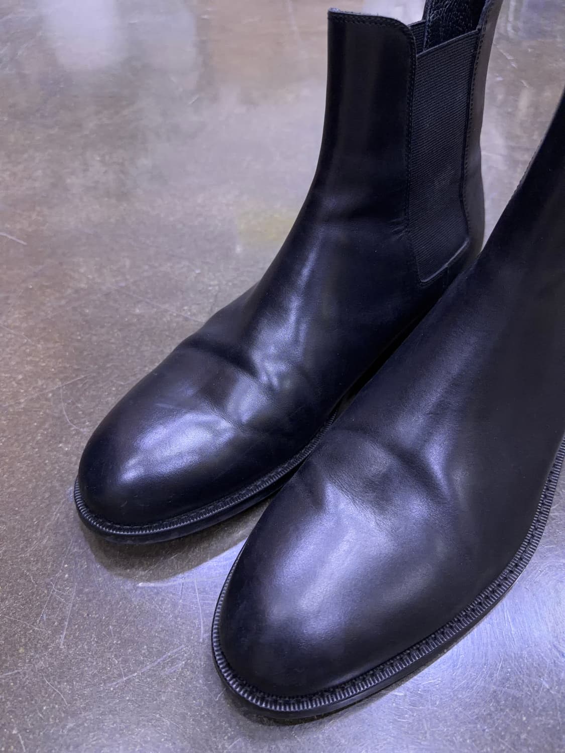 무신사스탠다드 플레인 첼시부츠 블랙 280 상품이미지3