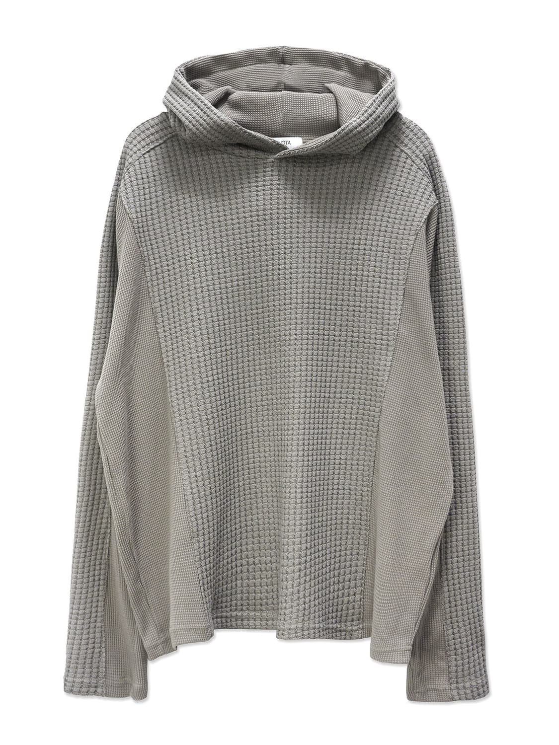 CORE:13 PANELED HOODIE (DEEP BEIGE) 상품이미지1