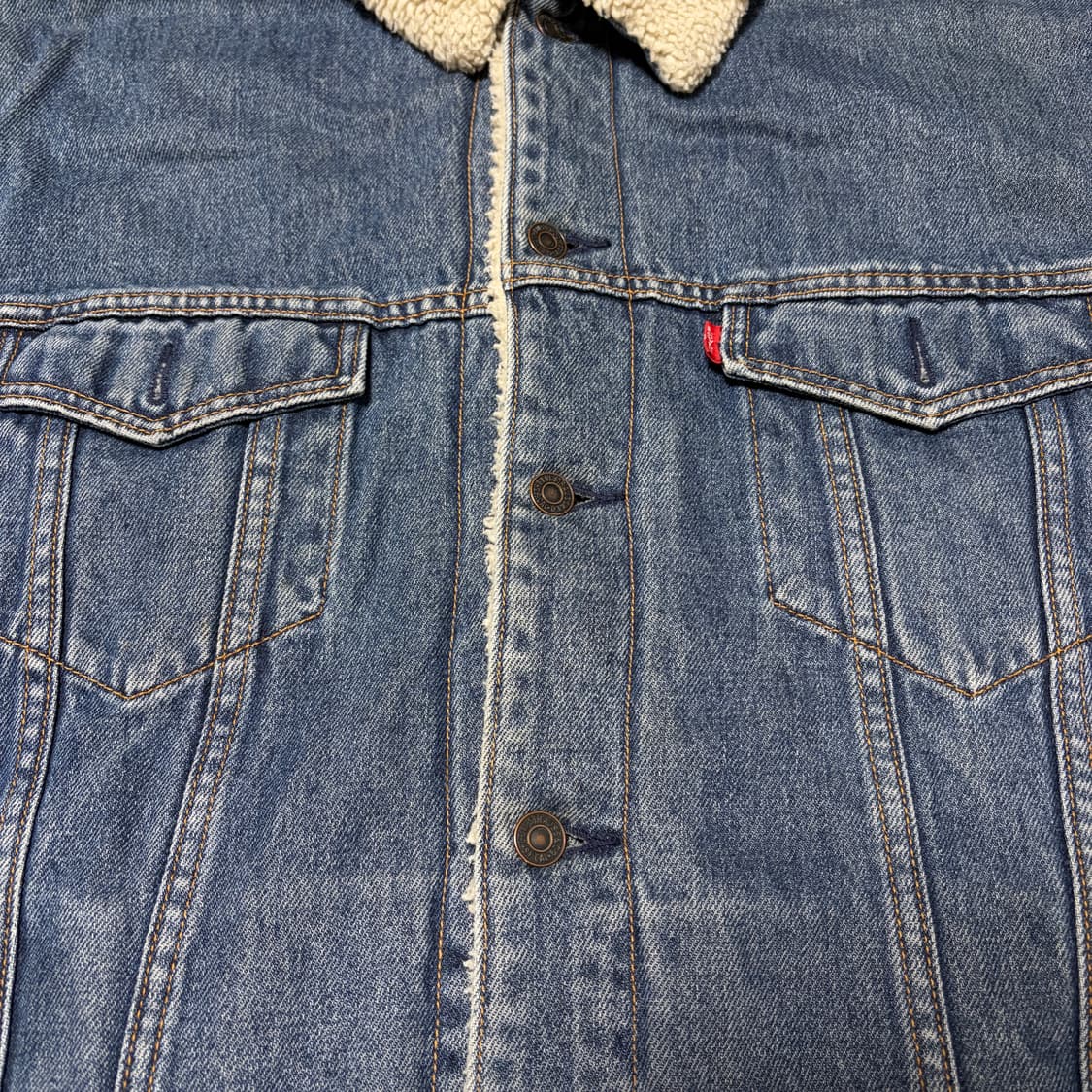 리바이스 쉐르파 양털 데님 자켓 상품이미지3