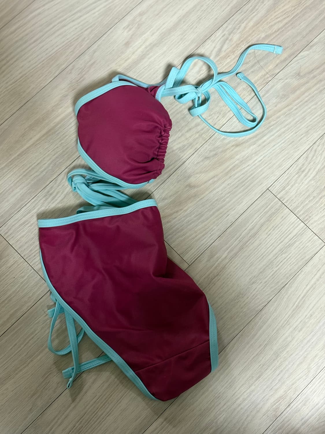 핀카 상그리아 와인 스트링 비키니 set 상품이미지1