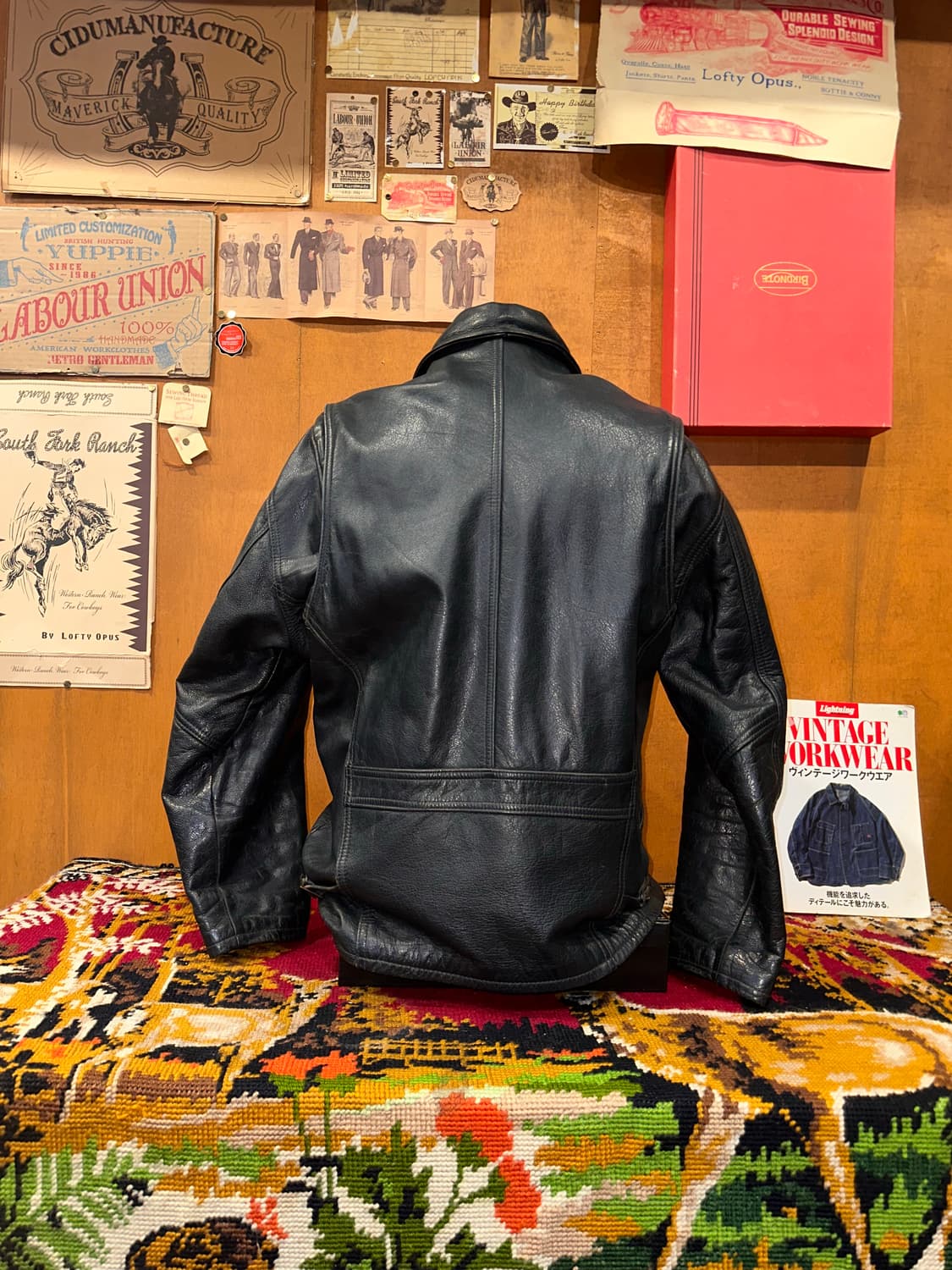 ( M-L ) 스포츠가죽자켓 레더자켓 소가죽자켓 양가죽자켓 상품이미지4