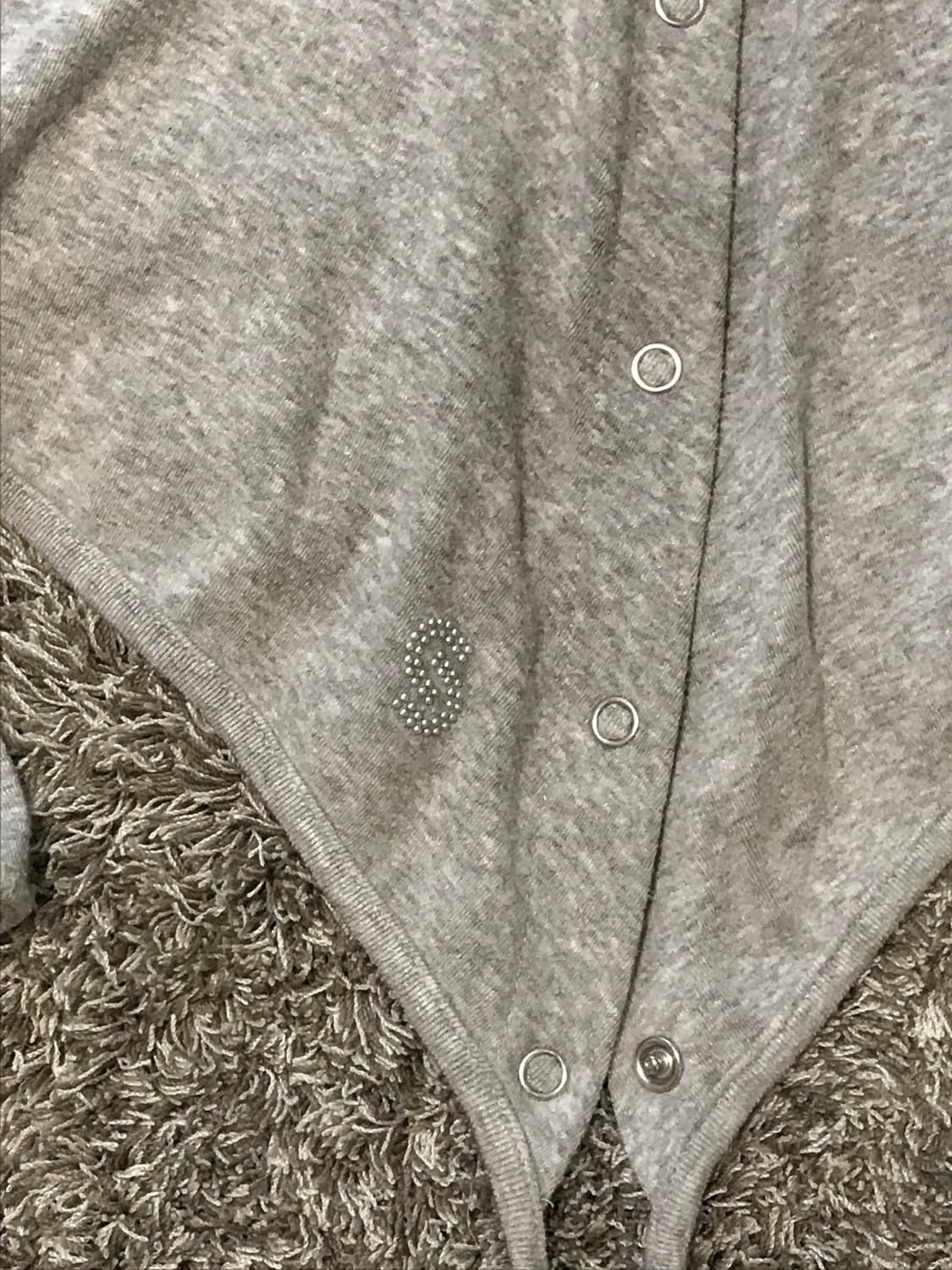 Cerric wrap hood cardigan gray 상품이미지3