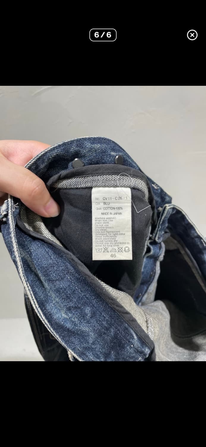 CIVARIZE oil washed denim pants 상품이미지3