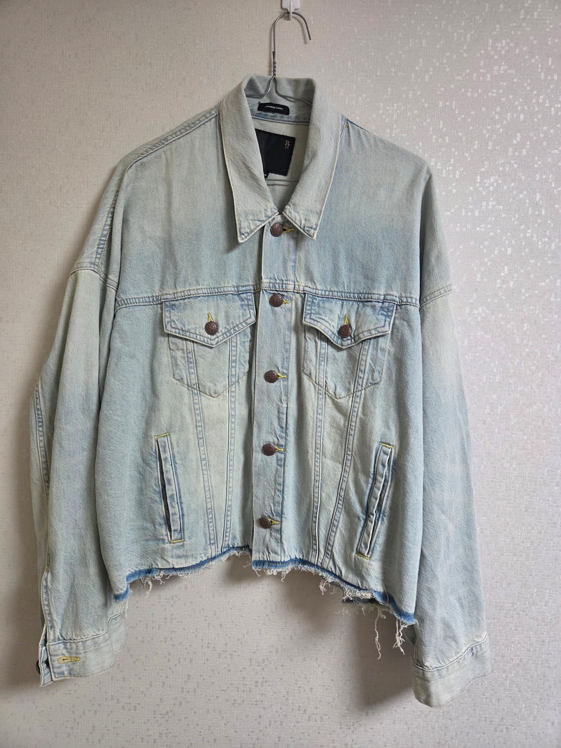 R13빈티지데님워싱청자켓 여성용 상품이미지1