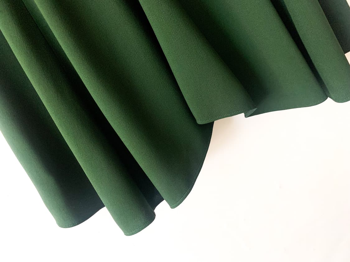 끌로에 사선 미디 스커트 상품이미지5